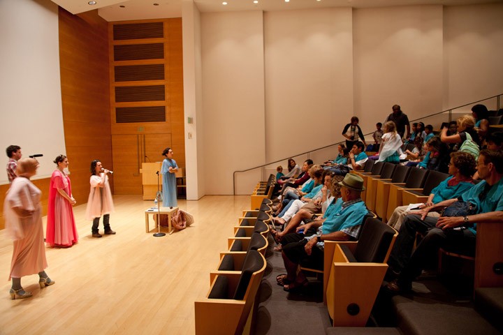 ARLA: Resonate! Receive, the Getty Museum, Los Angeles, CA (photo credit: Jean-Paul Leonard)