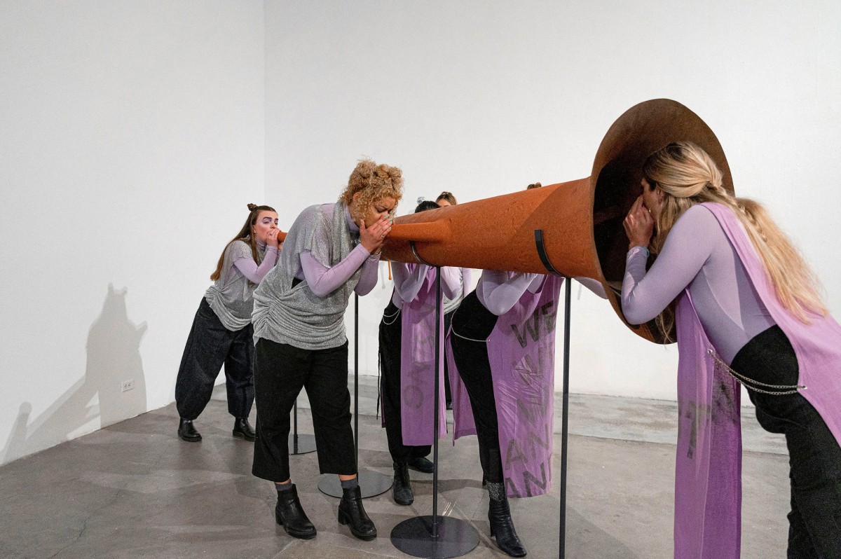 Performers: Erin Barnes, Cory Beers, Mikaela Elson, Corey Fogel, Sara Sinclair Gomez, Christopher Hadley, Sharon Chohi Kim, Divya Maus, Carol Ockman, Molly Pease, and Kathryn Shuman, Photos: Ruth Kim