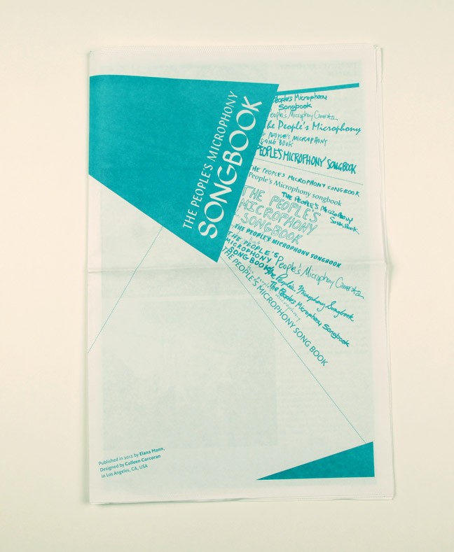 People's Microphony Songbook, published in 2012